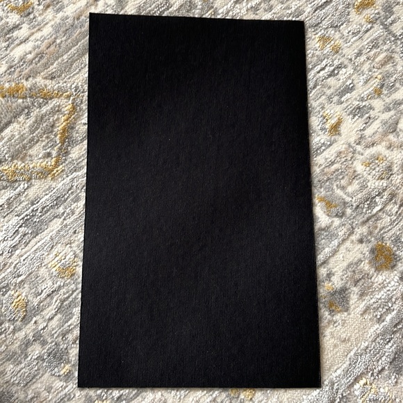 Faux Leather Sheet - Blue Sparkle - Picture 3 of 3